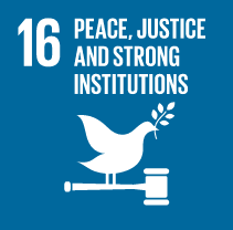 SDG 16 - Peace, Justice and Strong Institutions
